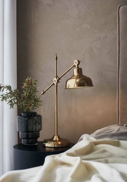 Markslöjd 108116 - Stolní lampa GRIMSTAD 1xE27/60W/230V