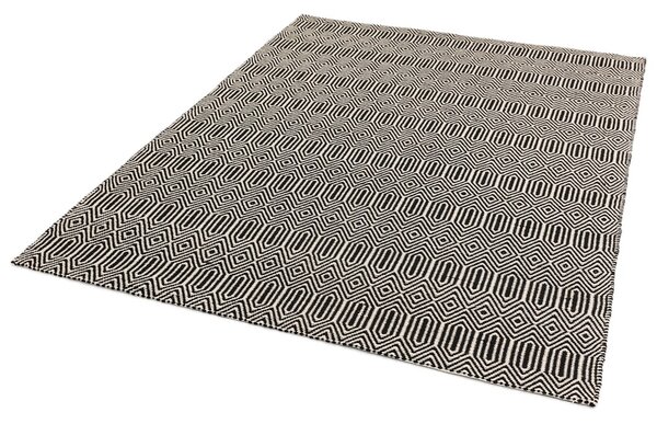 Makro Abra Moderní kusový koberec Sloan Black černý Rozměr: 120x170 cm