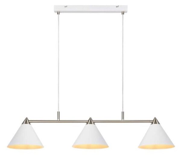 Markslöjd 108075 - Lustr na lanku KLINT 3xE14/40W/230V bílá