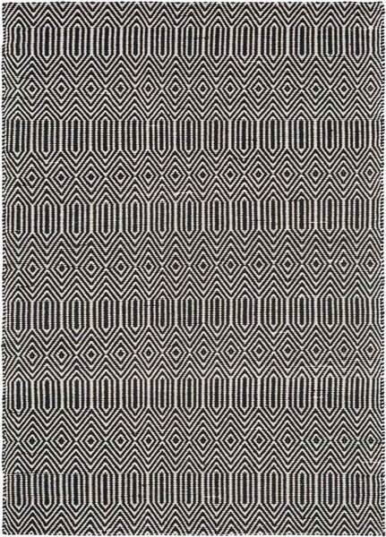 Makro Abra Moderní kusový koberec Sloan Black černý Rozměr: 100x150 cm