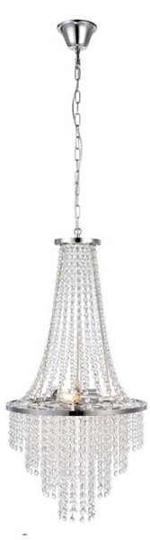 Markslöjd 108125 - Křišťálový lustr na řetězu ALLINGTON 3xE14/25W/230V