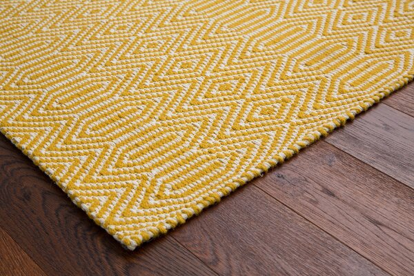 Makro Abra Moderní kusový koberec Sloan Mustard hořčicový Rozměr: 200x300 cm