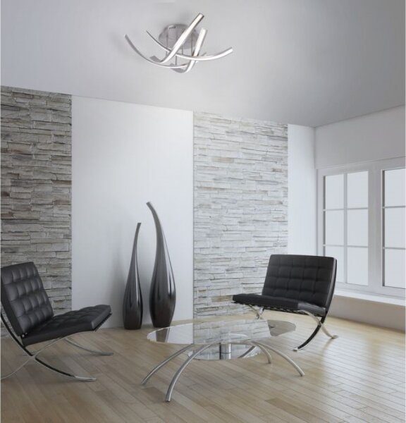 Paul Neuhaus 6474-55 - LED Stmívatelný přisazený lustr LINDA 4xLED/7W/230V