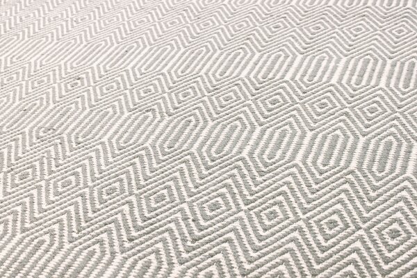 Makro Abra Moderní kusový koberec Sloan Silver stříbrný Rozměr: 66x200 cm