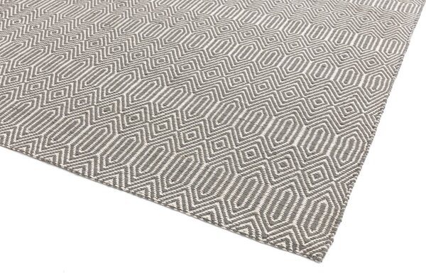 Makro Abra Moderní kusový koberec Sloan Silver stříbrný Rozměr: 66x200 cm