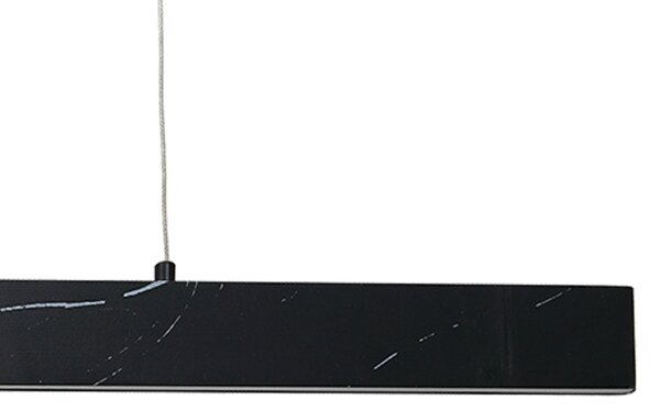 LED Lustr na lanku PIERCE LED/18W/230V černá