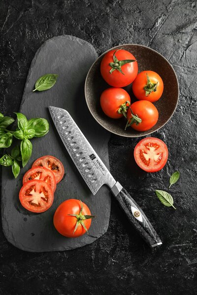 Santoku nůž XinZuo Li X04 7"