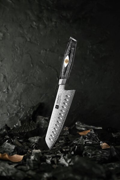 Santoku nůž XinZuo Li X04 7"