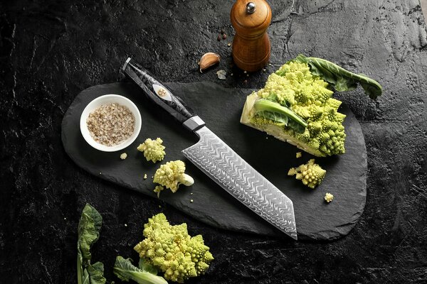 Šéfkuchařský nůž Bunka XinZuo Li X04 7"