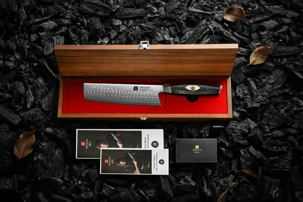 Nakiri nůž XinZuo Li X04 7"