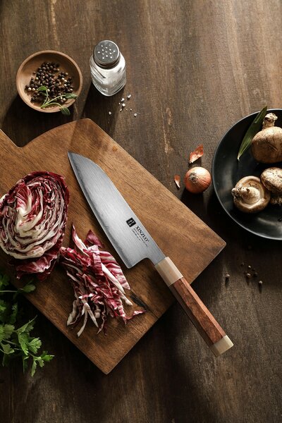 Santoku nůž XinZuo Zhen X05Z 7"