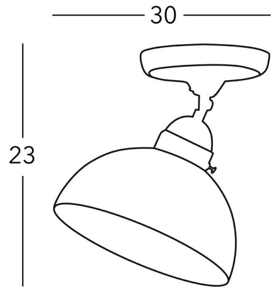 Kolarz 731.10.54 - Bodové svítidlo NONNA 1xE27/75W/230V