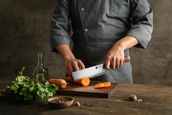 Nakiri nůž XinZuo Zhen X05Z 7"