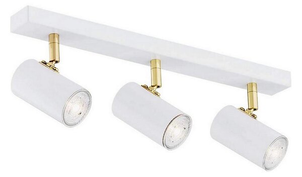 Argon 1475 - Bodové svítidlo LAGOS 3xGU10/5W/230V bílá/zlatá