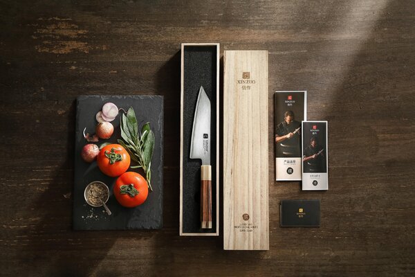 Šéfkuchařský nůž Bunka XinZuo Zhen X05Z 6.5"