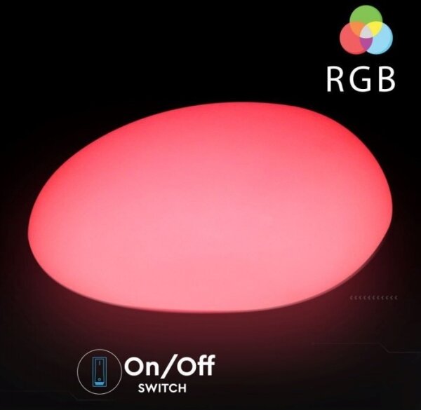 LED RGB Stmívatelná venkovní lampa LED/1W/5V 28cm IP67 1000 mAh+ DO