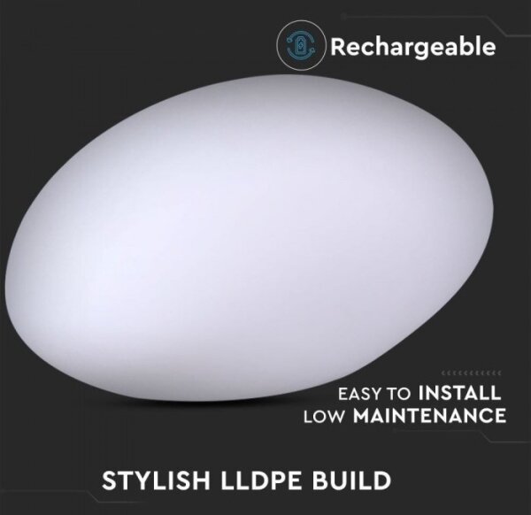 LED RGB Stmívatelná venkovní lampa LED/1W/5V 28cm IP67 1000 mAh+ DO