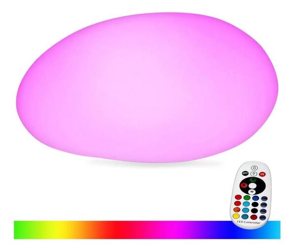 LED RGB Stmívatelná venkovní lampa LED/1W/5V 28cm IP67 1000 mAh+ DO