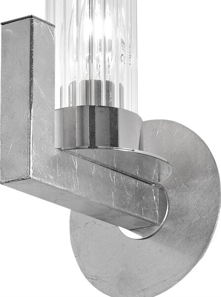 Kolarz 6009.60150 - Nástěnné svítidlo RAGGIO 1xE14/25W/230V stříbro