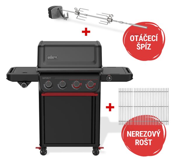 Weber Plynový gril Spirit SE-EPX-435 Stealth
