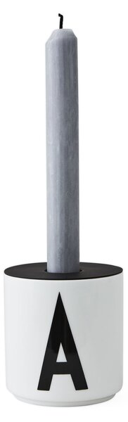 Design Letters Držák na svíčku Candle Holder - Black DL192