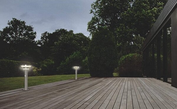 Ledvance - LED Stmívatelná solární lampa se senzorem CIRCLE LED/6W/3,2V IP44
