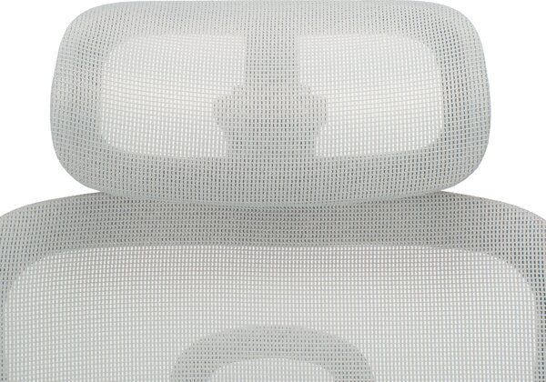 Ergonomická kancelářská židle NEONIT - šedá síťovina / nosnost 150 kg