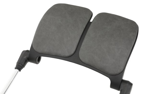 Ergonomická kancelářská židle STORM - tmavě šedá síťovina / nosnost 150 kg