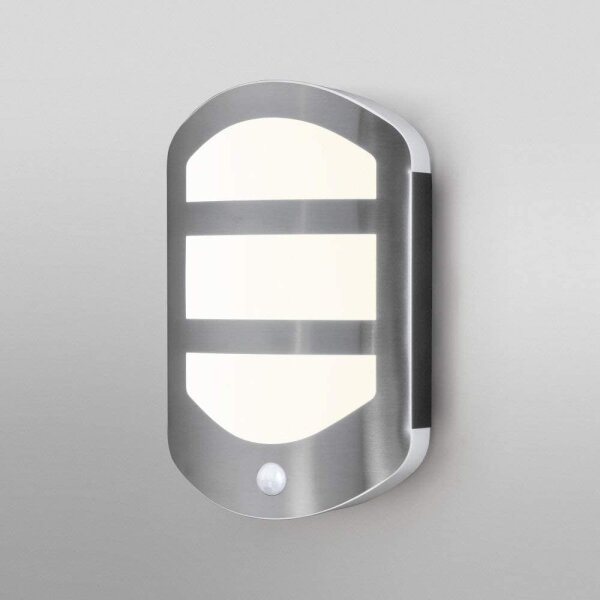 Ledvance - LED Venkovní nástěnné svítidlo se senzorem PLATE LED/12,5W/230V IP44