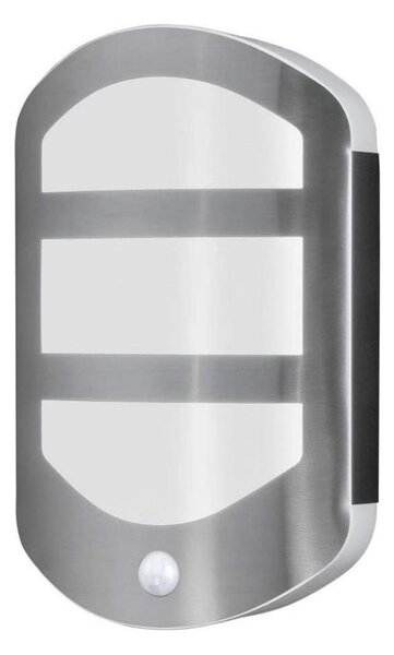 Ledvance - LED Venkovní nástěnné svítidlo se senzorem PLATE LED/12,5W/230V IP44