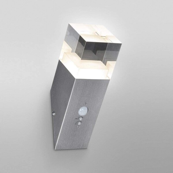 Ledvance - LED Venkovní nástěnné svítidlo se senzorem CRYSTAL LED/5W/230V IP44