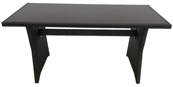 Velká rodinná zahradní souprava Avenberg AMICO černá/antracit