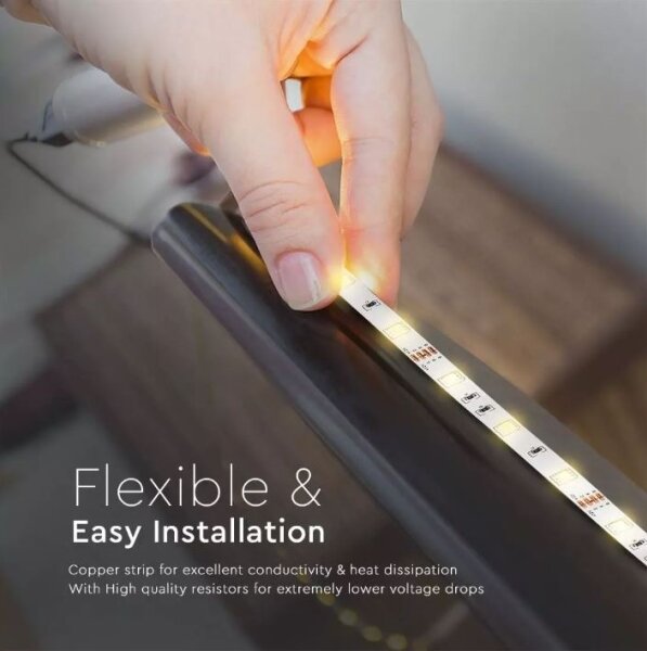 LED RGB Stmívatelný pásek 2x5m LED/4,8W/230V + DO