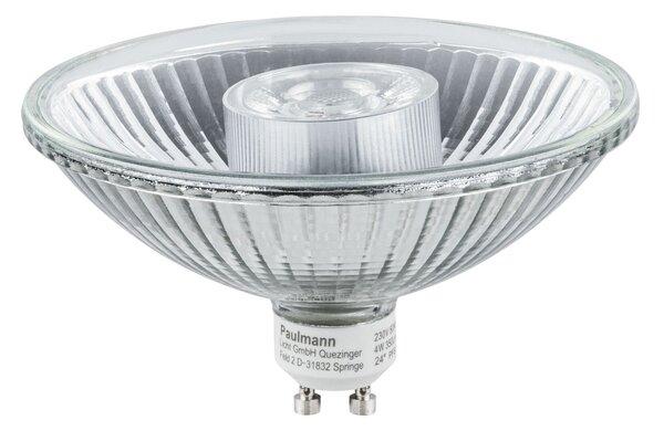 Paulmann 28514 LED žárovka, 4W LED 24° 2700K GU10 ES111, prům. 11,1cm