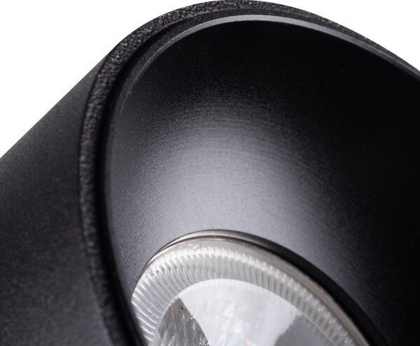 Kanlux 27578 - Podhledové svítidlo MINI RITI 1xGU10/25W/230V černá