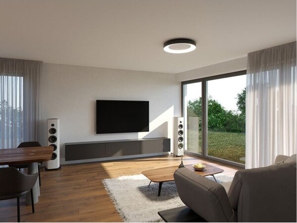 LED2 - LED Stropní svítidlo BELLA LED/40W/230V 3000/4000K černá