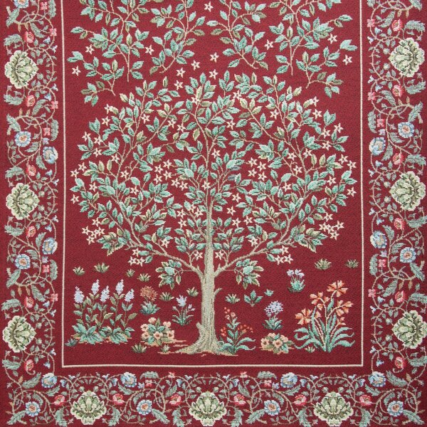 GOBELÍNOVÝ BĚHOUN NA STŮL FESTIVE VERDE1 45X140 CM VZOROVANÝ