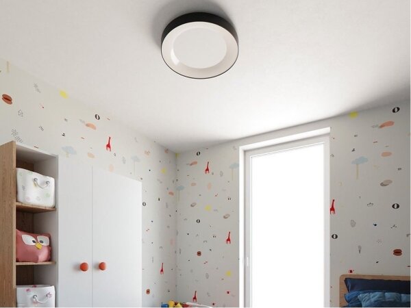 LED2 - LED Stropní svítidlo BELLA LED/40W/230V 3000/4000K černá