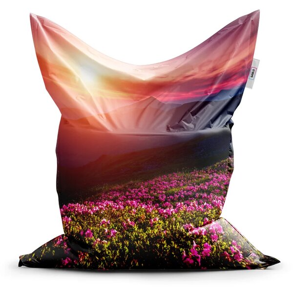 Sablio Sedací vak Classic Rozkvetlá příroda - 150x100 cm