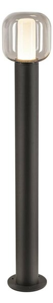 BIG WHITE SLV OVALISK 100 FL venkovní LED stojací svítidlo antracit CCT switch 3000/4000 K 1004681
