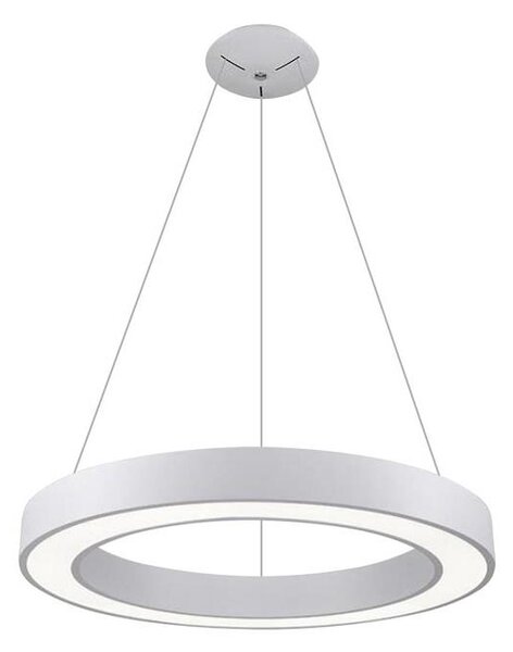 LED2 - LED Lustr na lanku SATURN LED/50W/230V 3000K pr. 60 cm bílá