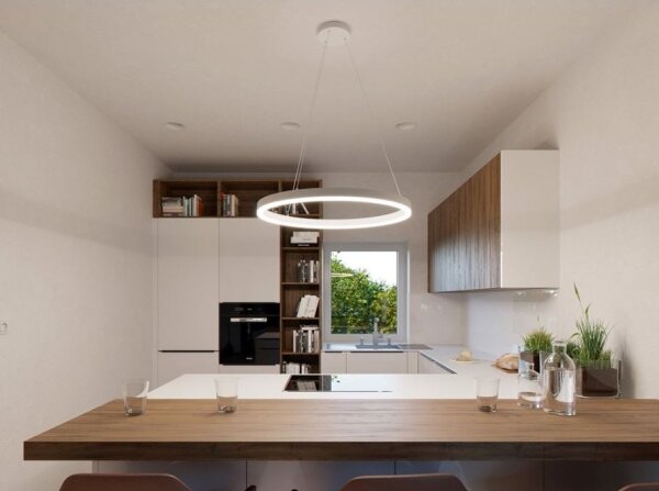LED2 - LED Lustr na lanku CIRCLE LED/42W/230V