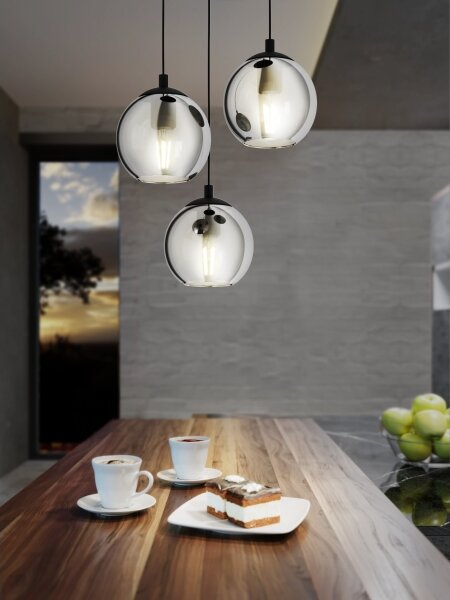 Eglo 98653 - Lustr na lanku ARISCANI 3xE27/40W/230V