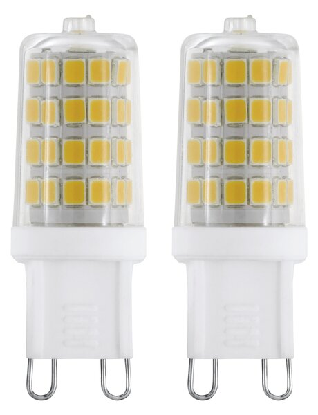 Schrack LED žárovka G9, 3W, 320lm, 3000K, 230V-sada 2ks