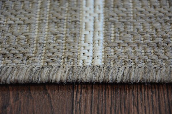 Balta Koberec SISAL FLOORLUX 20508 taupe / šampaň / béžový Rozměr: 140x200 cm
