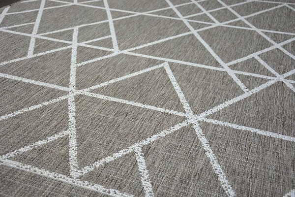 Balta Koberec SISAL FLOORLUX 20508 taupe / šampaň / béžový Rozměr: 140x200 cm