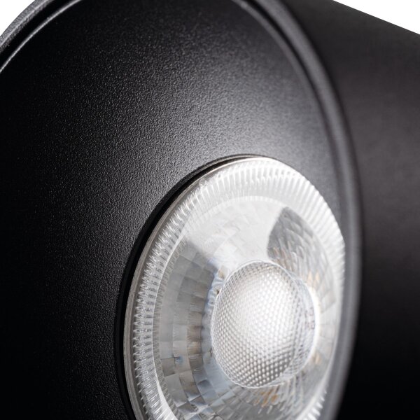 Kanlux 27567 - Stropní svítidlo RITI 1xGU10/25W/230V černá