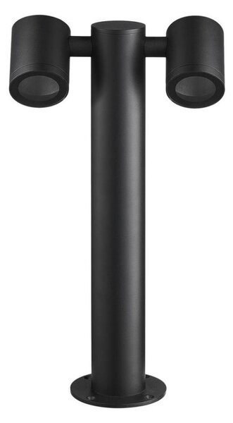 Venkovní lampa KETTO 2xGU10/60W/230V IP44 černá