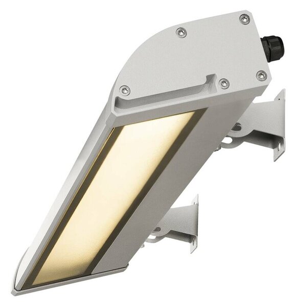 BIG WHITE SLV VANO WING SP DALI nástěnné přisazené svítidlo šedé 25 W 1400 lm 3000 K CRI80 120d DALI 1006268