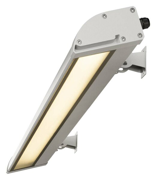 BIG WHITE SLV VANO WING SP DALI nástěnné přisazené svítidlo šedé 49 W 3140 lm 3000 K CRI80 120d DALI 1006270